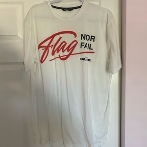 Flag Nor Fail - XL - White/Black/Red